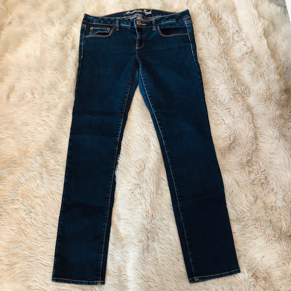 American Eagle Dark Wash Skinny Jeans